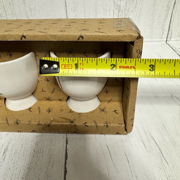 RAE DUNN Easter PEEP LL Egg Cup Holder Set of 4 - Picture 4 of 4